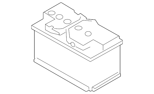 Vehicle Battery 8N7915105A