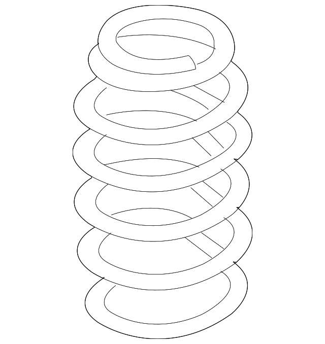 Coil Spring 8P0511115D