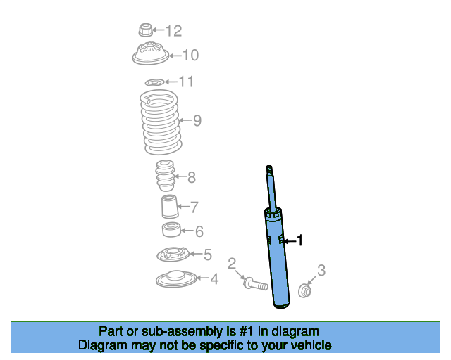 STOSSDAEMP 8T0413031AC