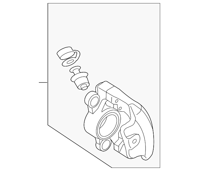 Caliper 8T0615123C