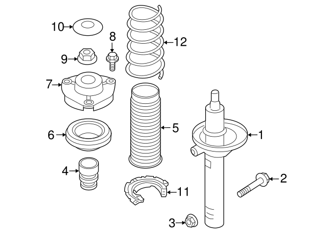 STOSSDAEMP 8V0413031C