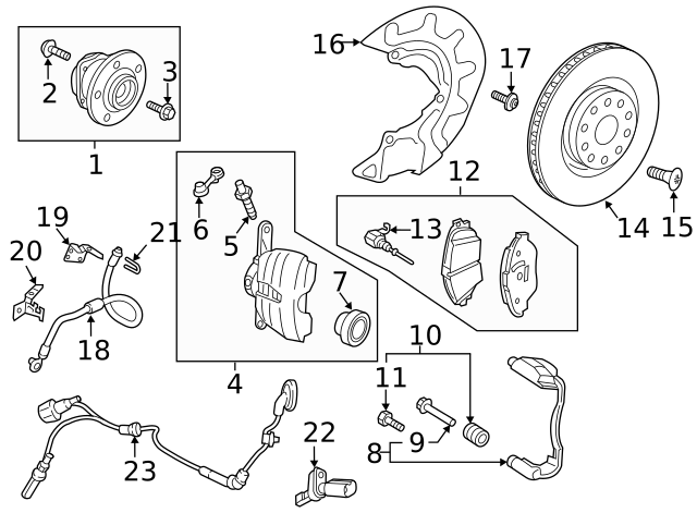 Brake Pad Set, disc brake 8V0698151