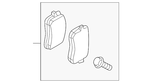 Disc Brake Pad Set 8W0698451AF