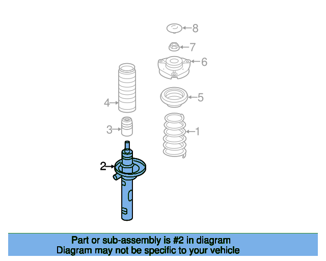 STOSSDAEMP JZW413031A