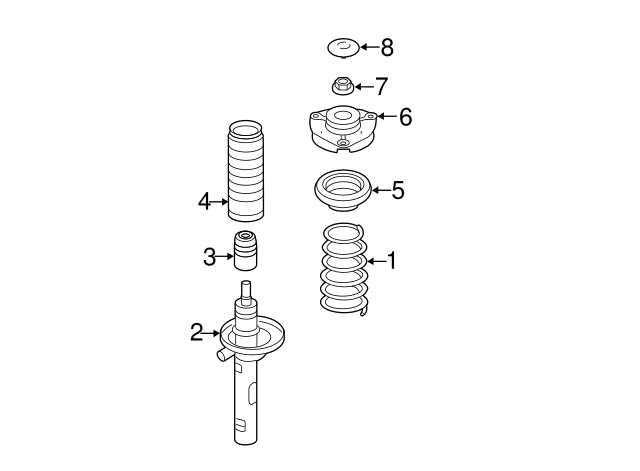 STOSSDAEMP JZW413031A