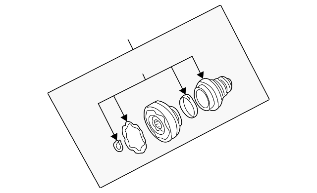 Inner Joint Assembly JZW498350DX