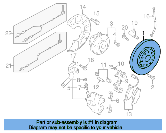 Brake Disc JZW615301H