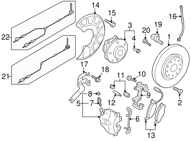 Brake Disc JZW615301H