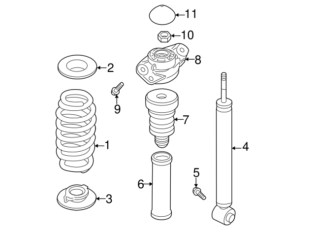 Shock Mount Bolt N90648402