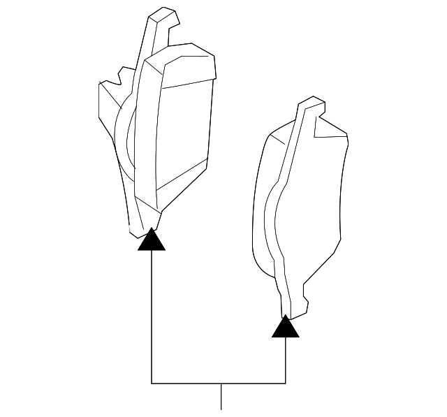 Brake Pad Set, disc brake 30742030