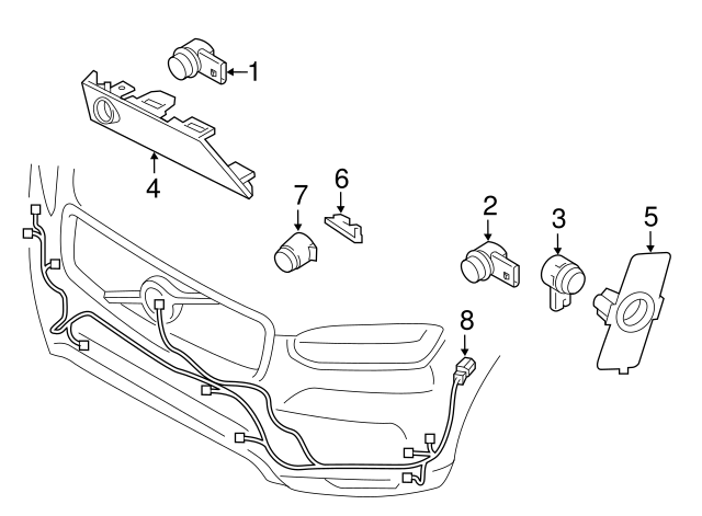 PARKSENSOR 31471049